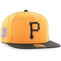 shapka-ploska-zhlt-snapbek-leteral-na-pittsburgh-pirates-mlb-ot-47-brand