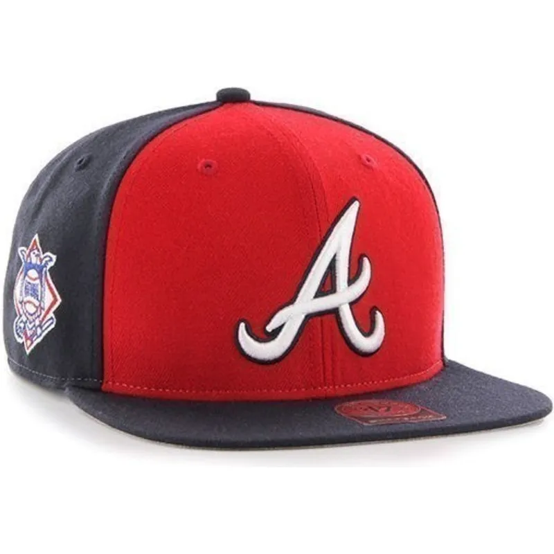 shapka-ploska-tmnosin-snapbek-lateral-na-atlanta-braves-mlb-ot-47-brand