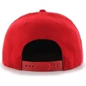shapka-ploska-chervena-snapbek-lateral-na-cincinnati-reds-mlb-ot-47-brand