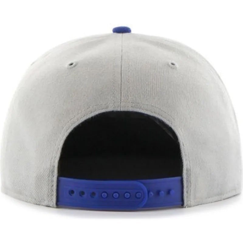 shapka-ploska-siv-snapbek-lateral-na-los-angeles-dodgers-mlb-ot-47-brand