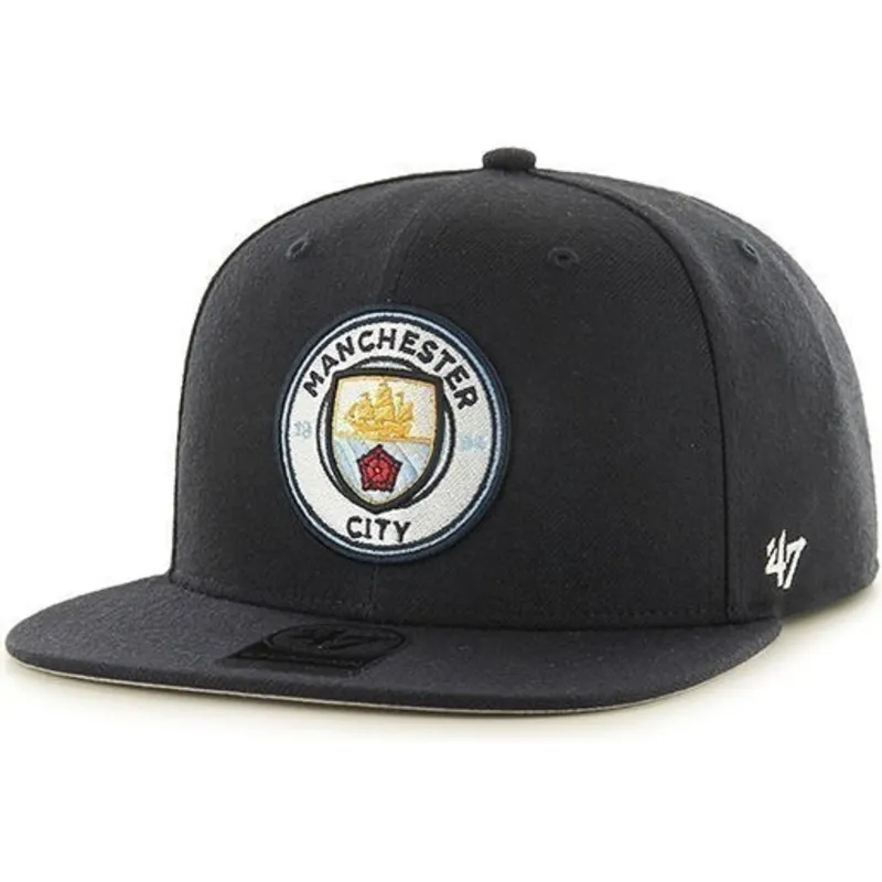 shapka-ploska-tmnosin-snapbek-na-manchester-city-football-club-premier-league-ot-47-brand