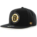 shapka-ploska-cherna-snapbek-na-boston-bruins-nhl-ot-47-brand