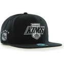 shapka-ploska-cherna-snapbek-na-los-angeles-kings-nhl-ot-47-brand