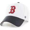 shapka-izvita-byala-reguliruem-na-boston-red-sox-mlb-ot-47-brand