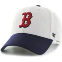 shapka-izvita-siv-reguliruem-na-boston-red-sox-mlb-ot-47-brand