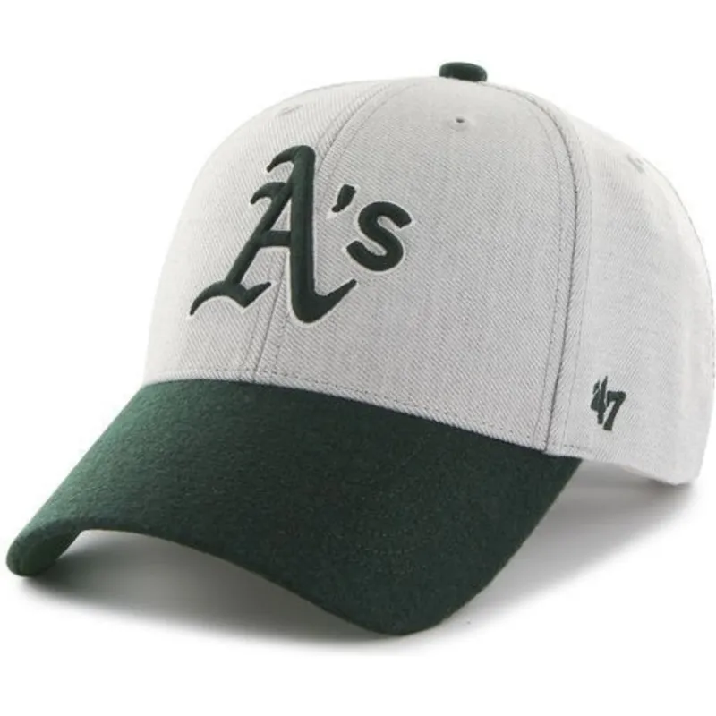 shapka-izvita-siv-reguliruem-na-oakland-athletics-mlb-ot-47-brand