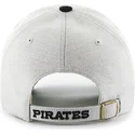shapka-izvita-siv-reguliruem-na-pittsburgh-pirates-mlb-ot-47-brand