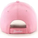 shapka-izvita-roza-reguliruema-lisa-na-new-york-yankees-mlb-ot-47-brand