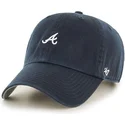 shapka-izvita-tmnosin-reguliruem-na-atlanta-braves-mlb-ot-47-brand