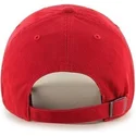 shapka-izvita-chervena-reguliruem-na-new-york-yankees-mlb-ot-47-brand