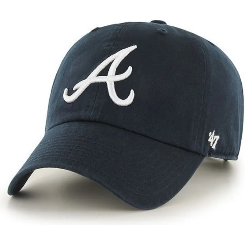 shapka-izvita-tmnosin-reguliruem-na-atlanta-braves-mlb-ot-47-brand shapka-izvita-tmnosin-reguliruem-na-atlanta-braves-mlb-ot-47-brand