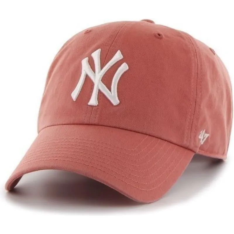 shapka-izvita-chervena-reguliruema-frontal-grande-na-new-york-yankees-mlb-ot-47-brand shapka-izvita-chervena-reguliruema-frontal-grande-na-new-york-yankees-mlb-ot-47-brand