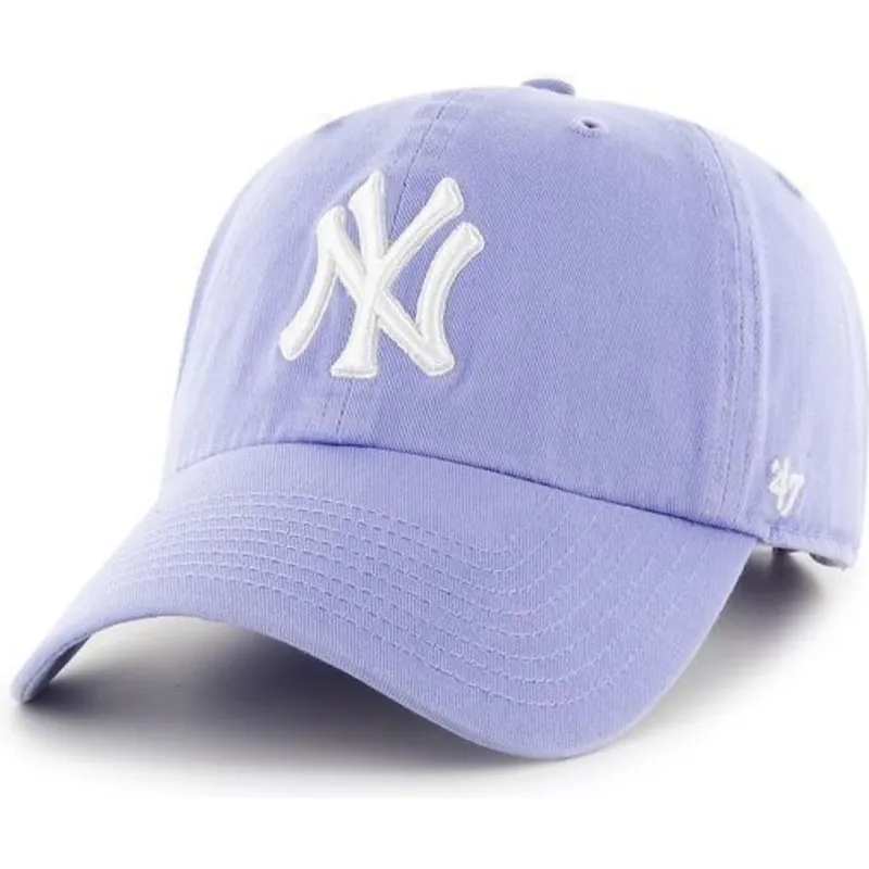shapka-izvita-violetka-reguliruem-na-new-york-yankees-mlb-ot-47-brand shapka-izvita-violetka-reguliruem-na-new-york-yankees-mlb-ot-47-brand