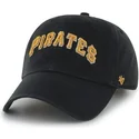shapka-izvita-cherna-reguliruem-nombre-na-pittsburgh-pirates-mlb-ot-47-brand
