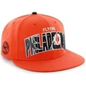 shapka-ploska-oranzhev-snapbek-na-philadelphia-flyers-nhl-ot-47-brand