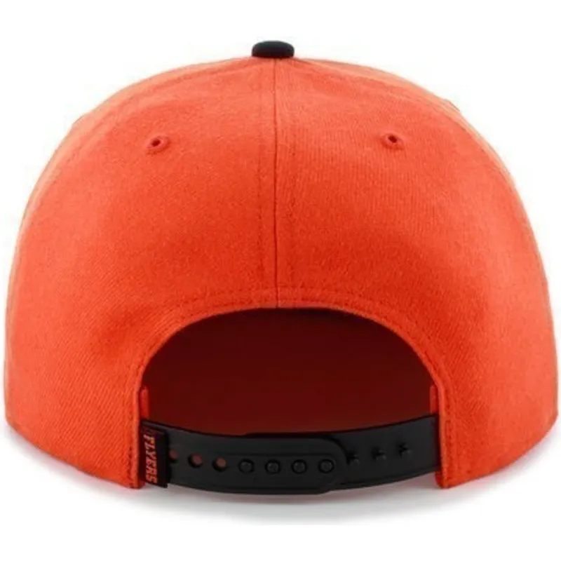 shapka-ploska-oranzhev-snapbek-na-philadelphia-flyers-nhl-ot-47-brand