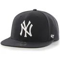 shapka-ploska-tmnosin-snapbek-za-deca-na-new-york-yankees-mlb-ot-47-brand