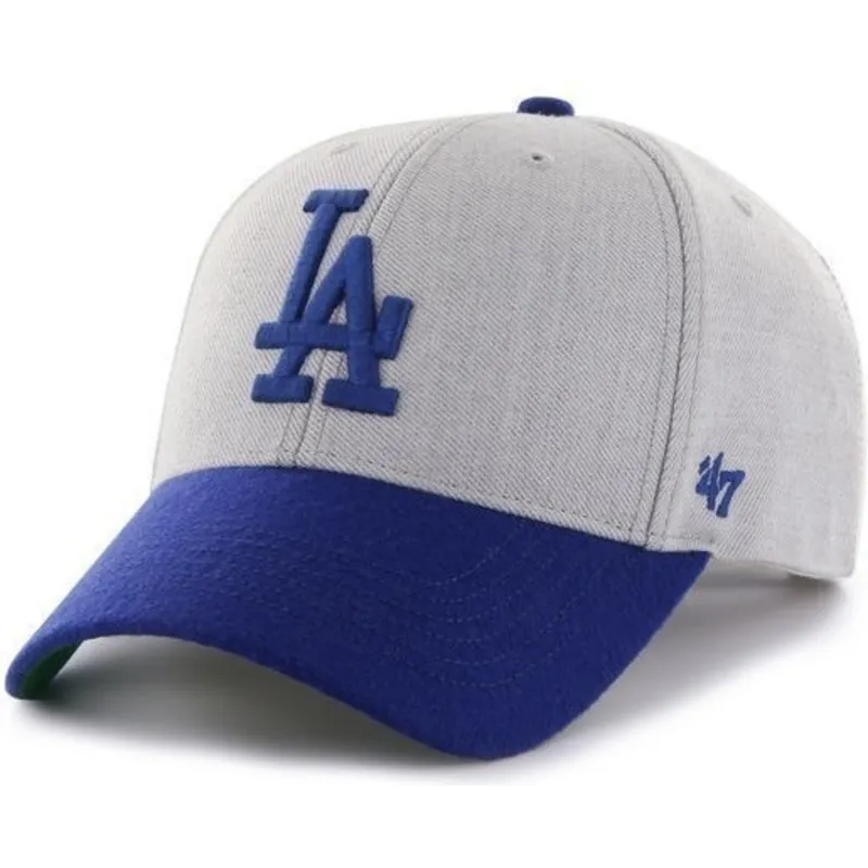 shapka-izvita-siv-reguliruem-na-los-angeles-dodgers-mlb-ot-47-brand