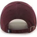 shapka-izvita-chervena-reguliruem-na-new-york-yankees-mlb-ot-47-brand