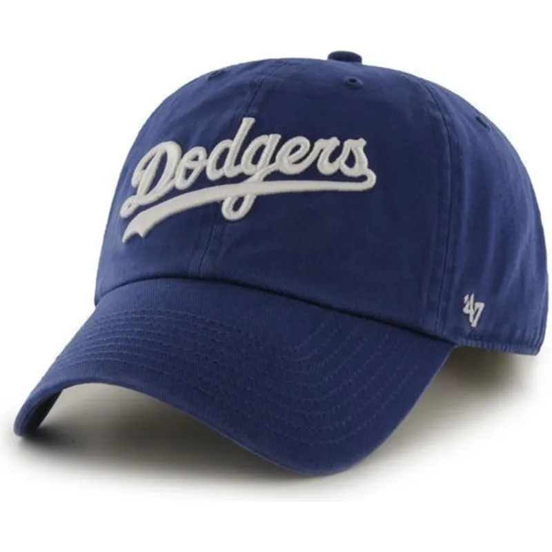 shapka-izvita-sinya-reguliruem-letras-na-los-angeles-dodgers-mlb-ot-47-brand