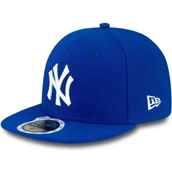 shapka-ploska-sinya-prilepnala-za-deca-59fifty-essential-na-new-york-yankees-mlb-ot-new-era