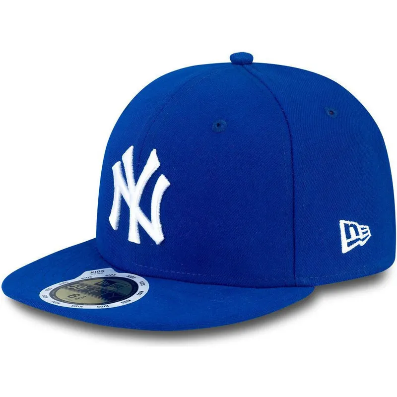 shapka-ploska-sinya-prilepnala-za-deca-59fifty-essential-na-new-york-yankees-mlb-ot-new-era