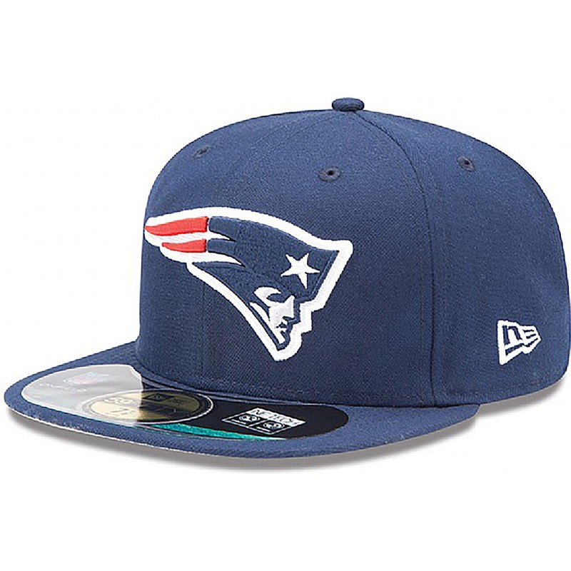 new-era-flat-brim-59fifty-authentic-on-field-game-new-england-patriots-nfl-fitted-cap-blau