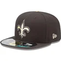 shapka-ploska-cherna-prilepnala-59fifty-authentic-on-field-game-na-new-orleans-saints-nfl-ot-new-era