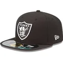 shapka-ploska-cherna-prilepnala-59fifty-authentic-on-field-game-na-las-vegas-raiders-nfl-ot-new-era